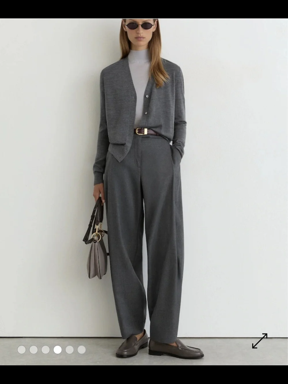 Reiss Merino Wool V Neck Cardigan Xs $175
